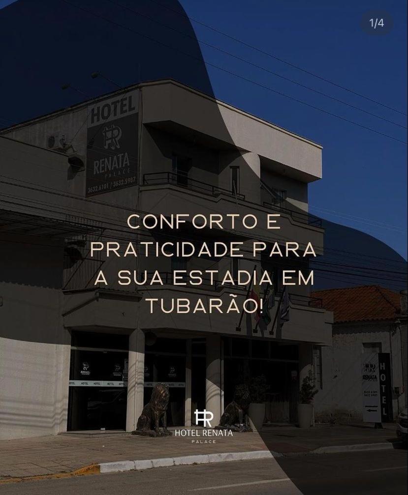 Hotel Renata Tubarao Tubarão Exterior foto
